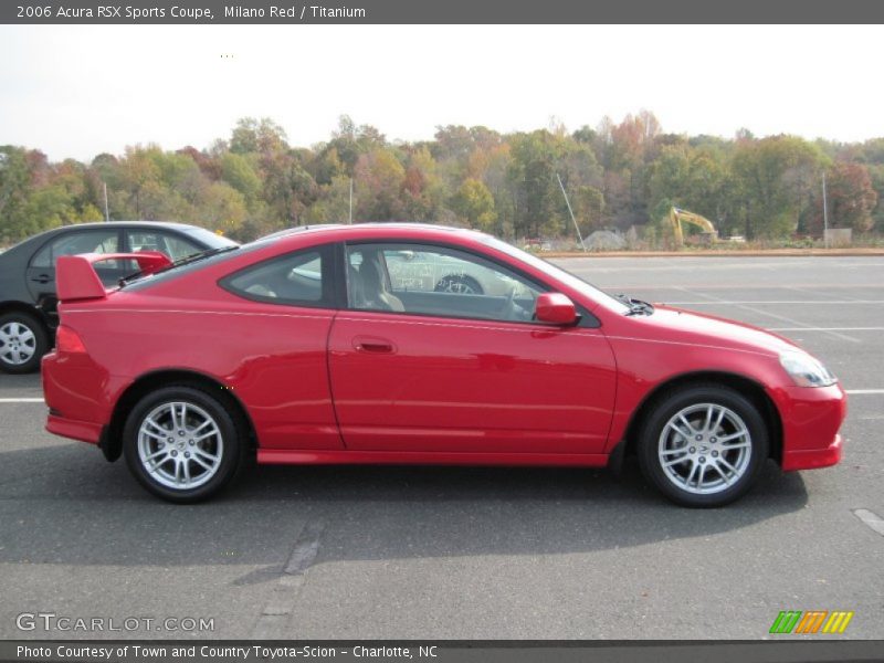 Milano Red / Titanium 2006 Acura RSX Sports Coupe
