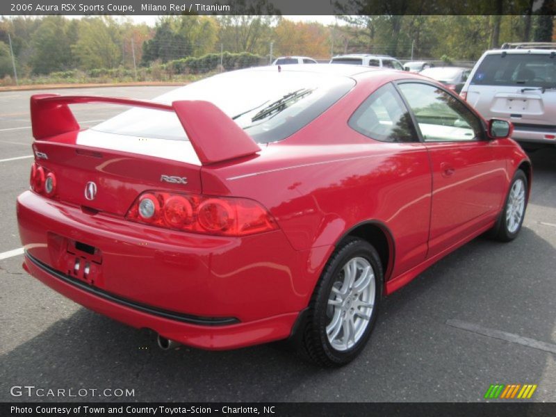Milano Red / Titanium 2006 Acura RSX Sports Coupe