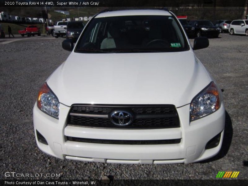Super White / Ash Gray 2010 Toyota RAV4 I4 4WD
