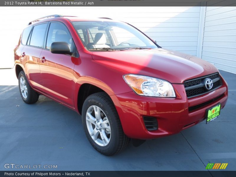 Barcelona Red Metallic / Ash 2012 Toyota RAV4 I4