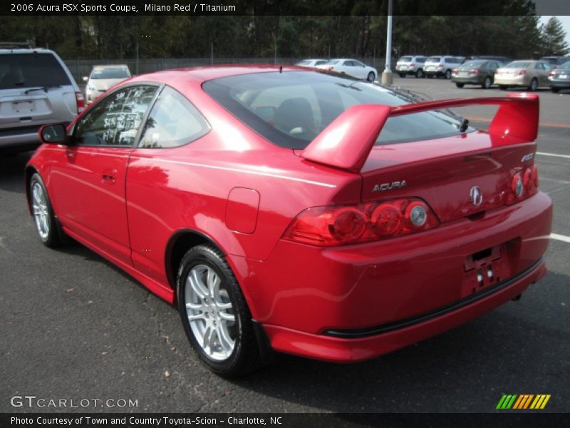Milano Red / Titanium 2006 Acura RSX Sports Coupe