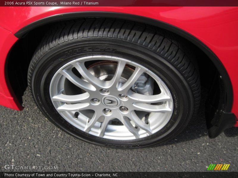 Milano Red / Titanium 2006 Acura RSX Sports Coupe