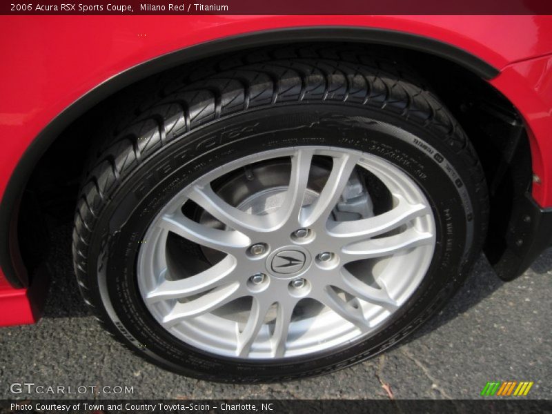 Milano Red / Titanium 2006 Acura RSX Sports Coupe
