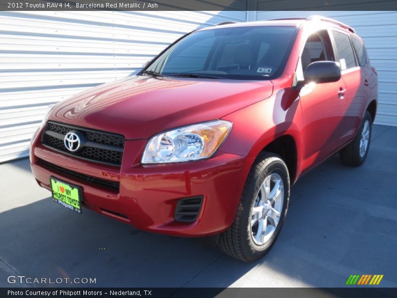Barcelona Red Metallic / Ash 2012 Toyota RAV4 I4
