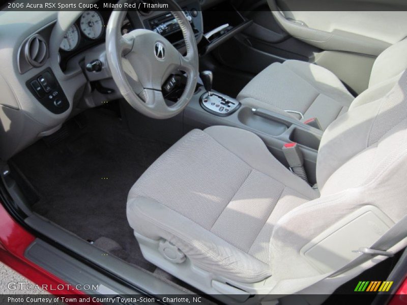 Milano Red / Titanium 2006 Acura RSX Sports Coupe
