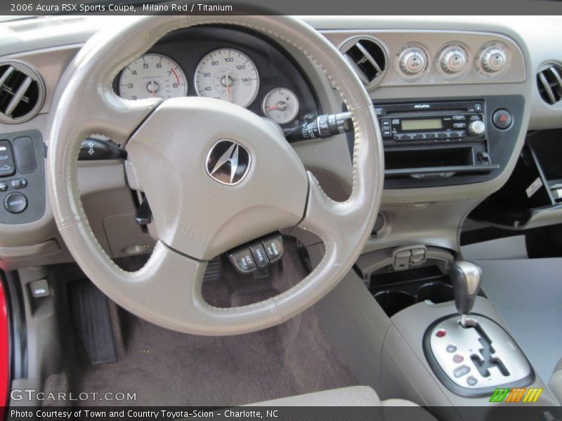Milano Red / Titanium 2006 Acura RSX Sports Coupe