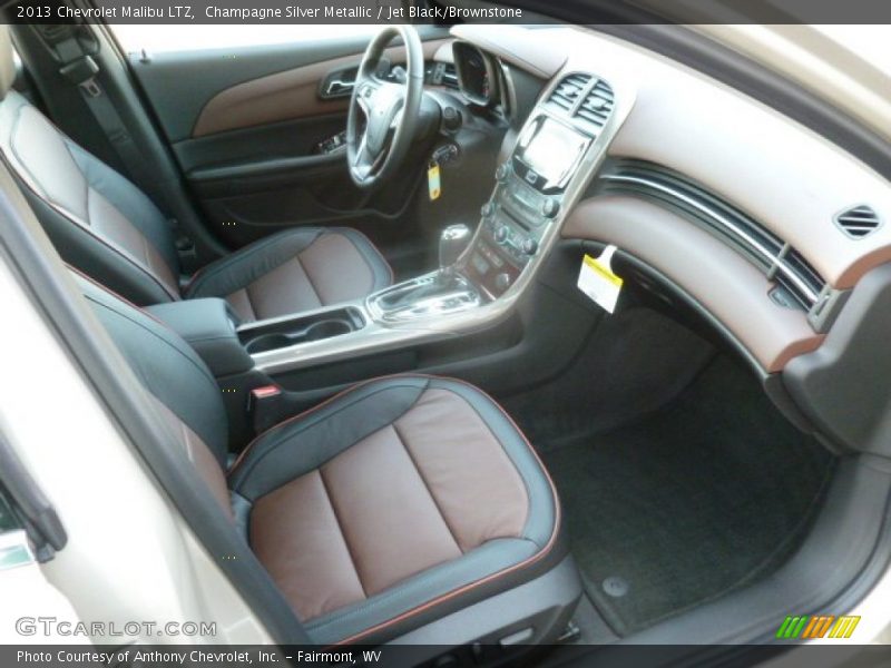  2013 Malibu LTZ Jet Black/Brownstone Interior