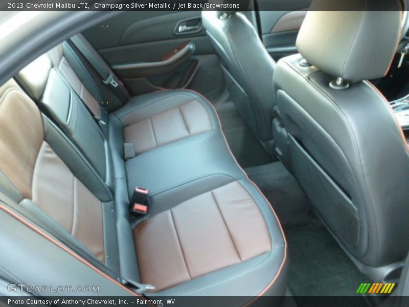 Rear Seat of 2013 Malibu LTZ