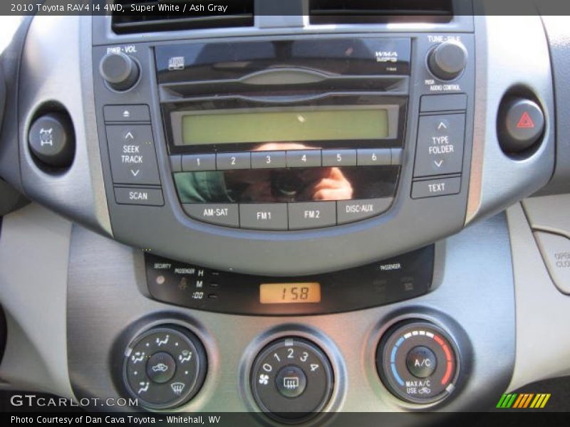 Super White / Ash Gray 2010 Toyota RAV4 I4 4WD