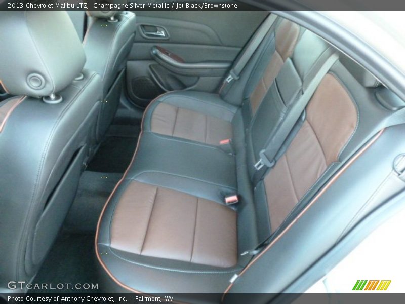 Rear Seat of 2013 Malibu LTZ