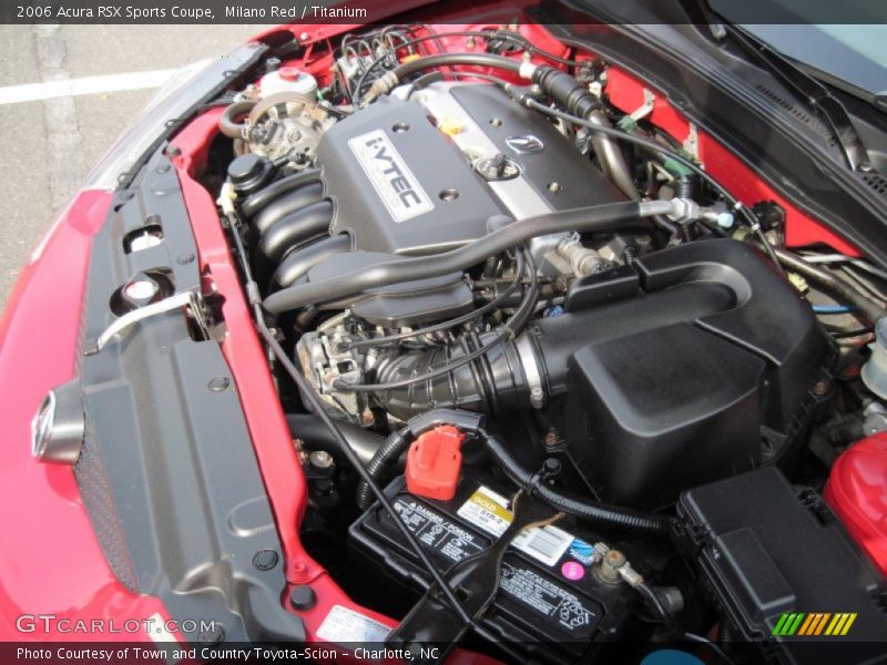 Milano Red / Titanium 2006 Acura RSX Sports Coupe