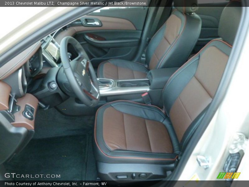 Front Seat of 2013 Malibu LTZ