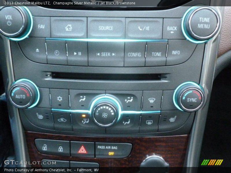 Controls of 2013 Malibu LTZ