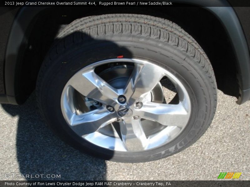 Rugged Brown Pearl / New Saddle/Black 2013 Jeep Grand Cherokee Overland Summit 4x4
