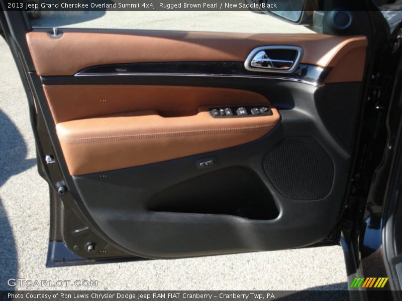 Rugged Brown Pearl / New Saddle/Black 2013 Jeep Grand Cherokee Overland Summit 4x4