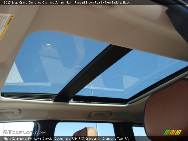 Rugged Brown Pearl / New Saddle/Black 2013 Jeep Grand Cherokee Overland Summit 4x4