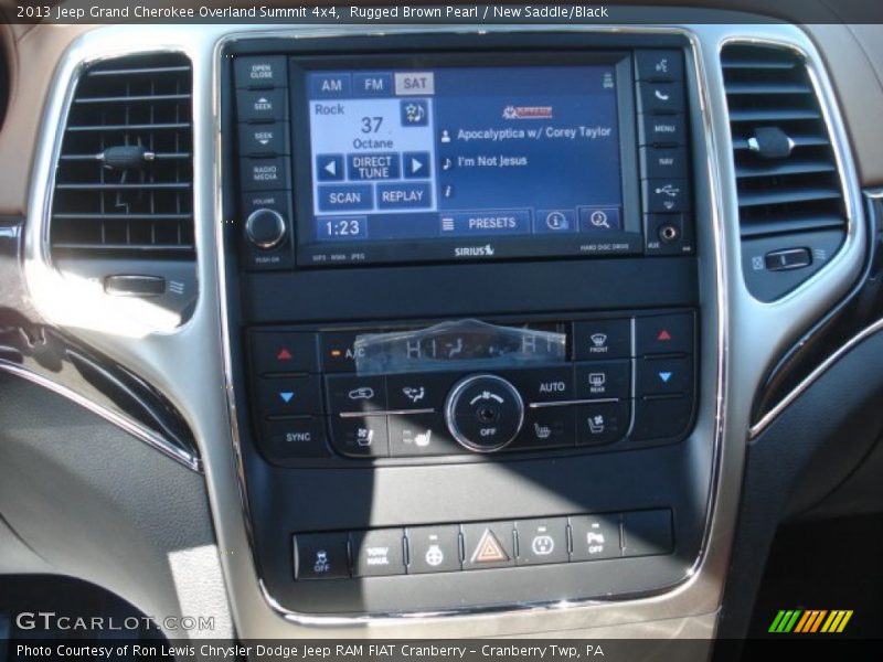 Rugged Brown Pearl / New Saddle/Black 2013 Jeep Grand Cherokee Overland Summit 4x4