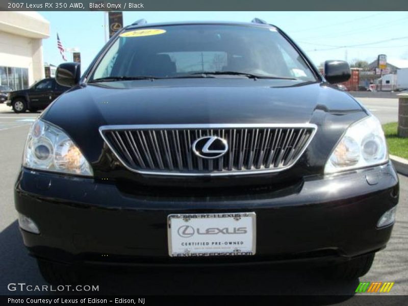 Black Onyx / Black 2007 Lexus RX 350 AWD