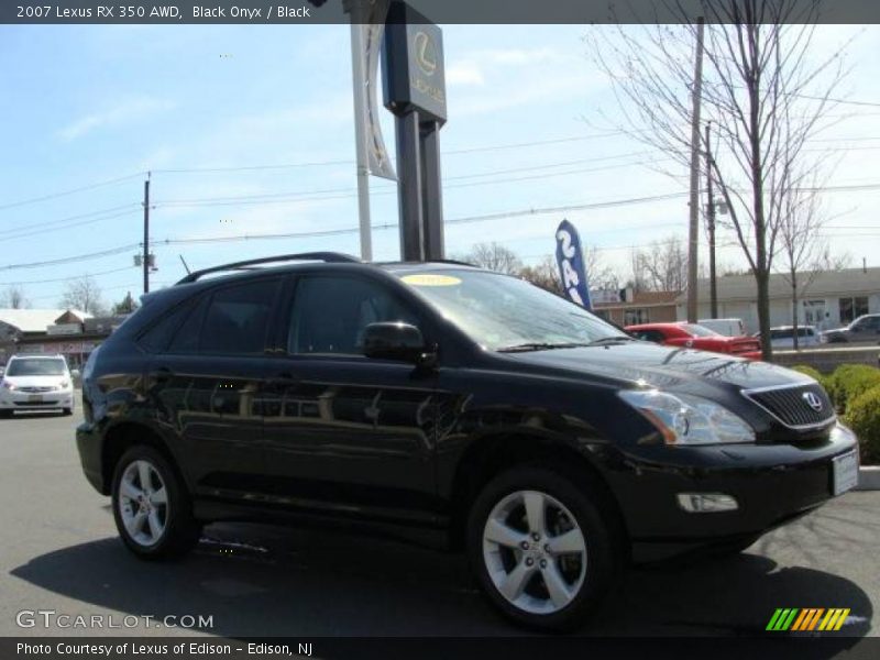 Black Onyx / Black 2007 Lexus RX 350 AWD
