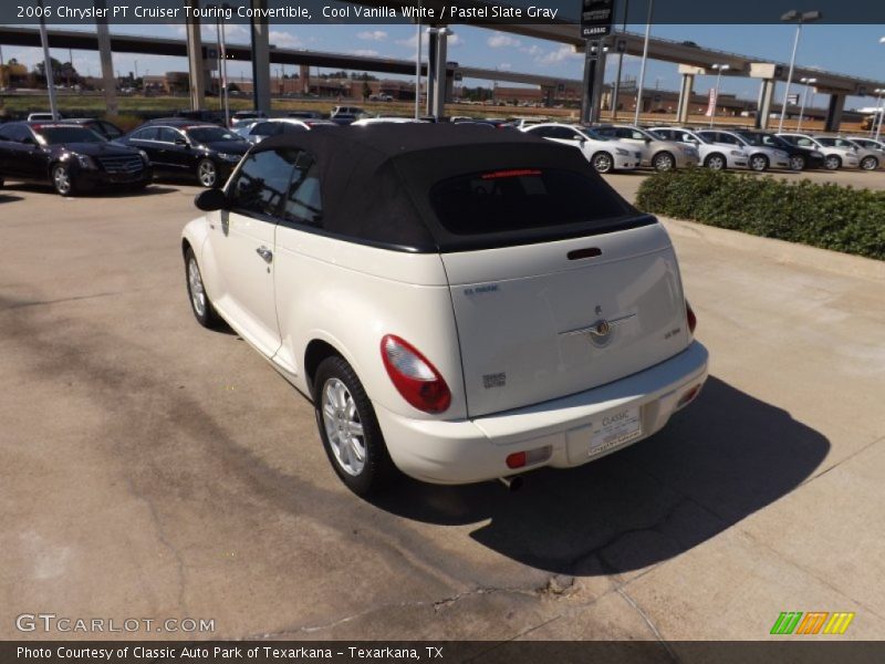 Cool Vanilla White / Pastel Slate Gray 2006 Chrysler PT Cruiser Touring Convertible