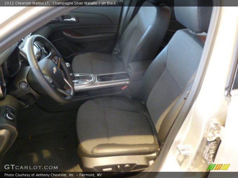 Champagne Silver Metallic / Jet Black 2013 Chevrolet Malibu LT