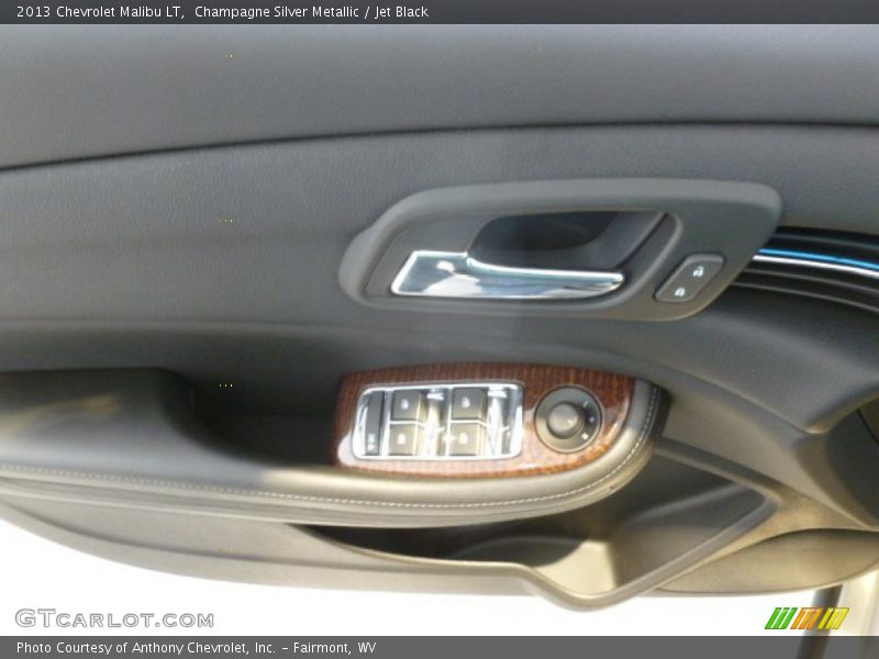 Champagne Silver Metallic / Jet Black 2013 Chevrolet Malibu LT