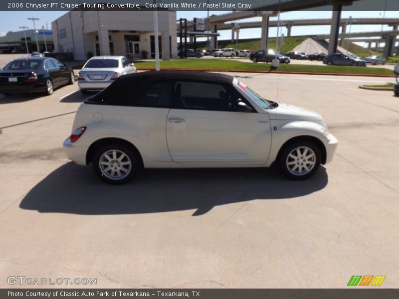 Cool Vanilla White / Pastel Slate Gray 2006 Chrysler PT Cruiser Touring Convertible