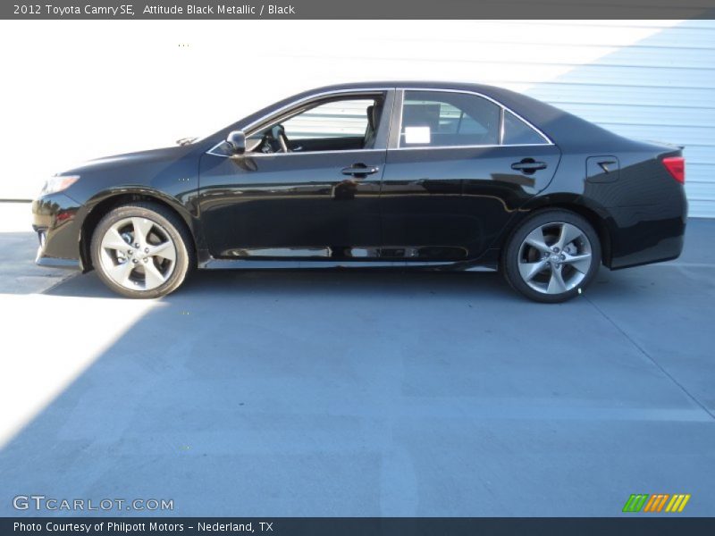 Attitude Black Metallic / Black 2012 Toyota Camry SE