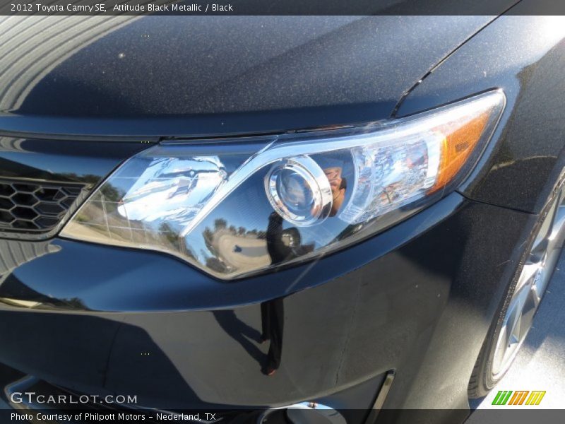 Attitude Black Metallic / Black 2012 Toyota Camry SE