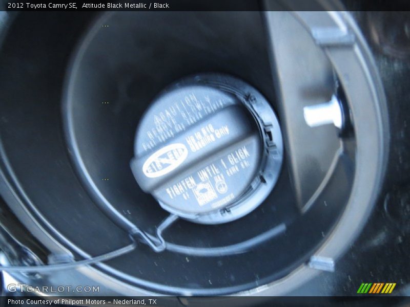 Attitude Black Metallic / Black 2012 Toyota Camry SE