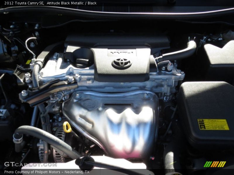 Attitude Black Metallic / Black 2012 Toyota Camry SE