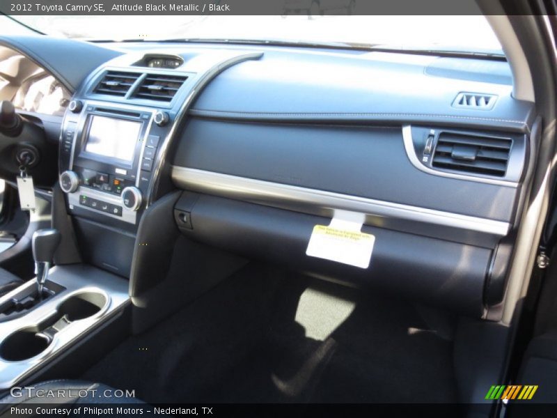 Attitude Black Metallic / Black 2012 Toyota Camry SE