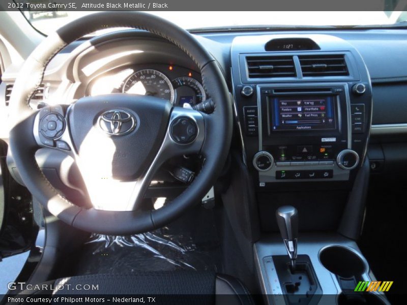 Attitude Black Metallic / Black 2012 Toyota Camry SE
