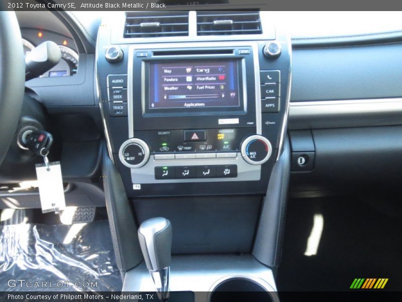 Attitude Black Metallic / Black 2012 Toyota Camry SE