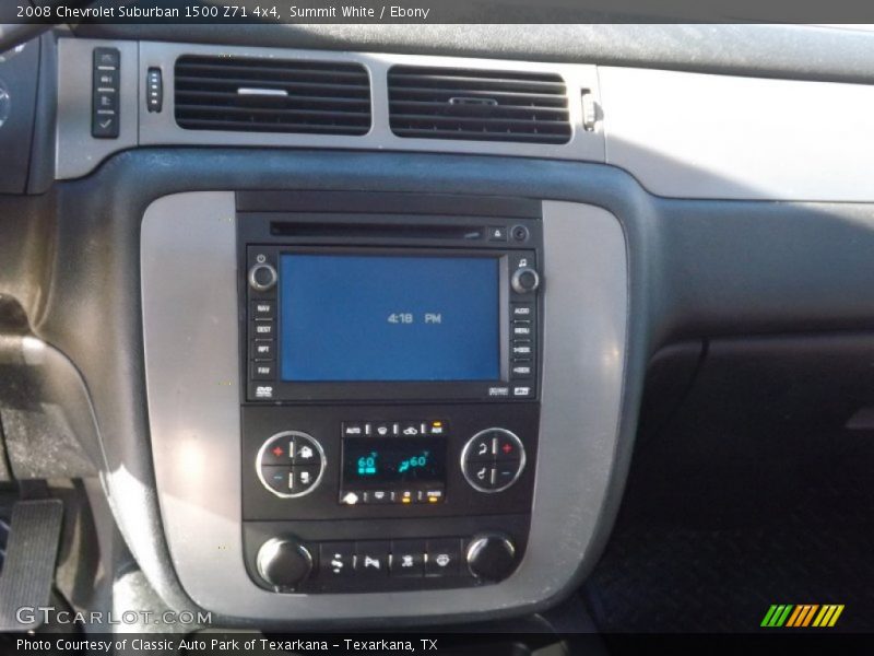 Summit White / Ebony 2008 Chevrolet Suburban 1500 Z71 4x4