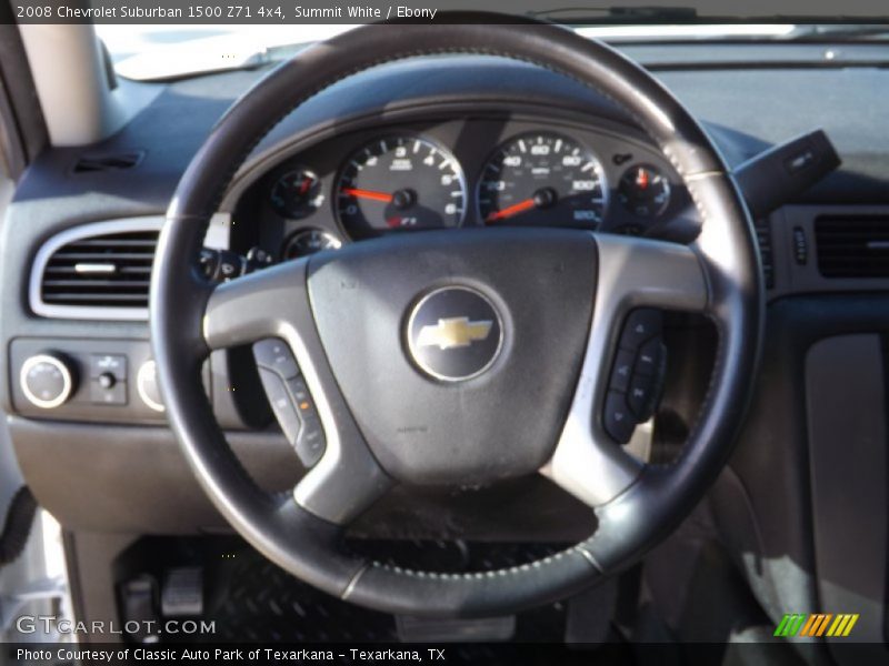 Summit White / Ebony 2008 Chevrolet Suburban 1500 Z71 4x4