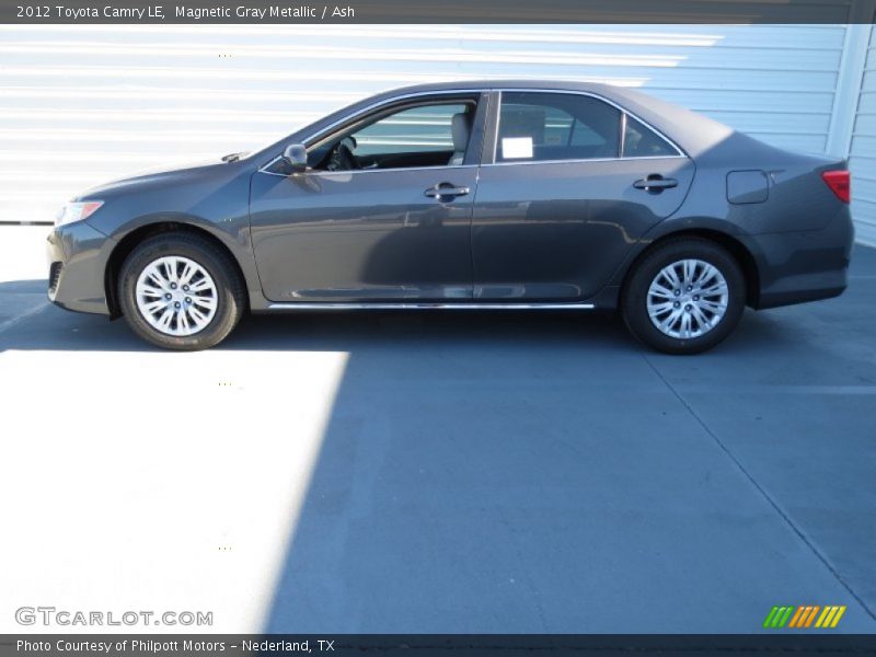 Magnetic Gray Metallic / Ash 2012 Toyota Camry LE