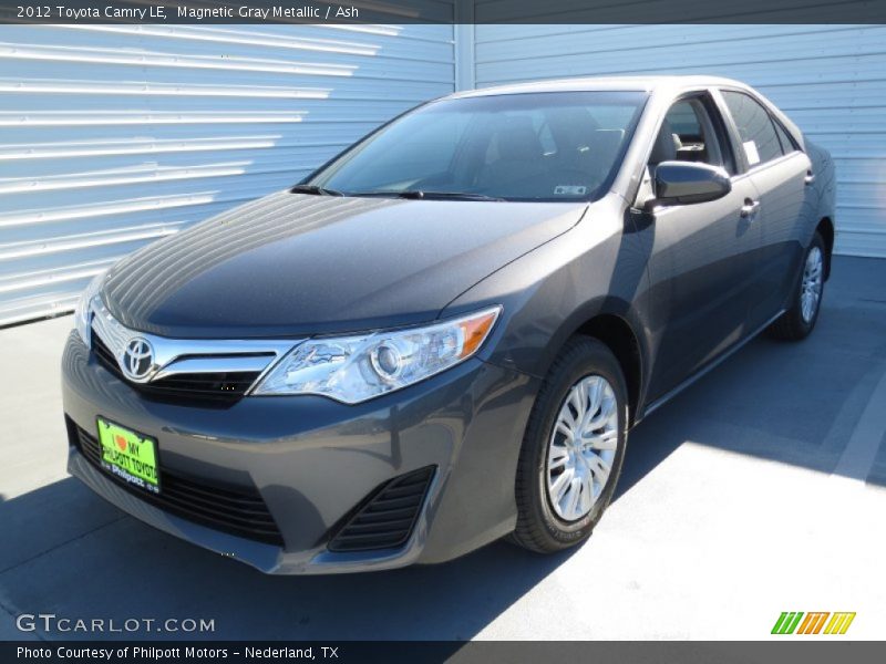 Magnetic Gray Metallic / Ash 2012 Toyota Camry LE
