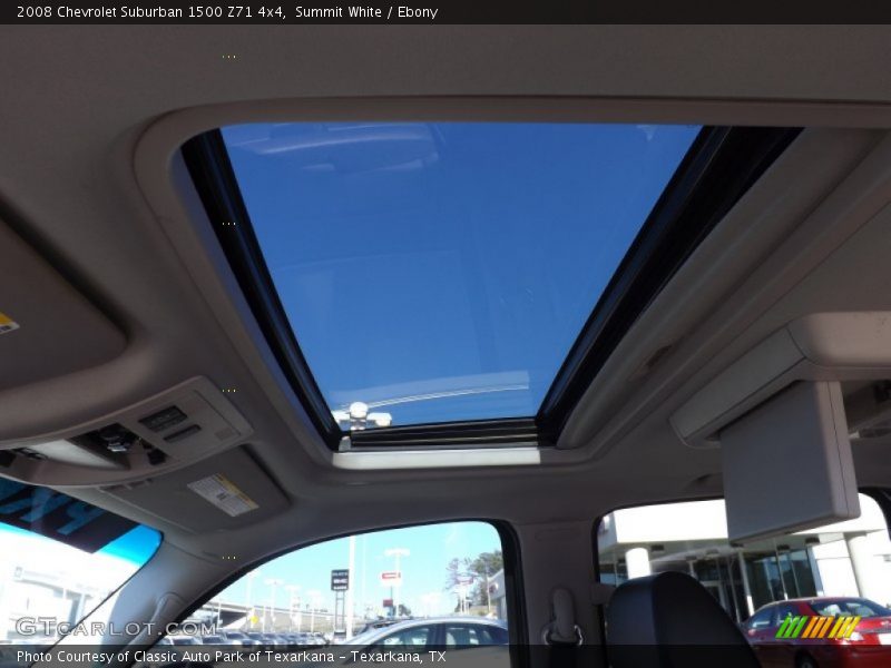 Summit White / Ebony 2008 Chevrolet Suburban 1500 Z71 4x4