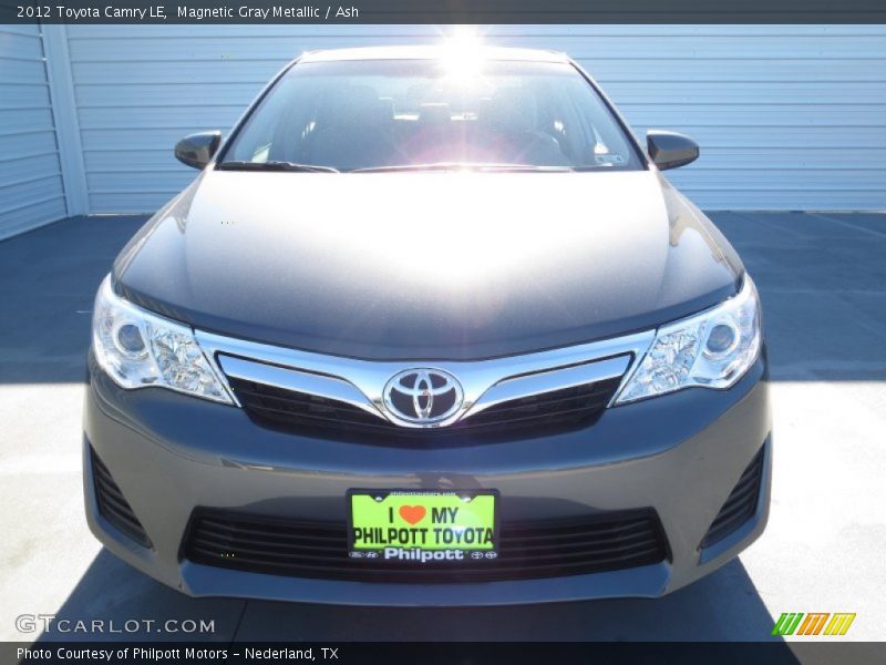 Magnetic Gray Metallic / Ash 2012 Toyota Camry LE