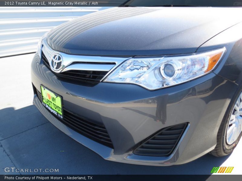 Magnetic Gray Metallic / Ash 2012 Toyota Camry LE