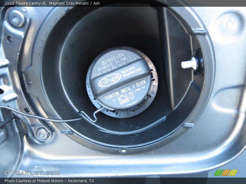 Magnetic Gray Metallic / Ash 2012 Toyota Camry LE