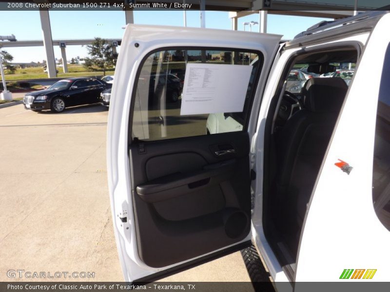 Summit White / Ebony 2008 Chevrolet Suburban 1500 Z71 4x4