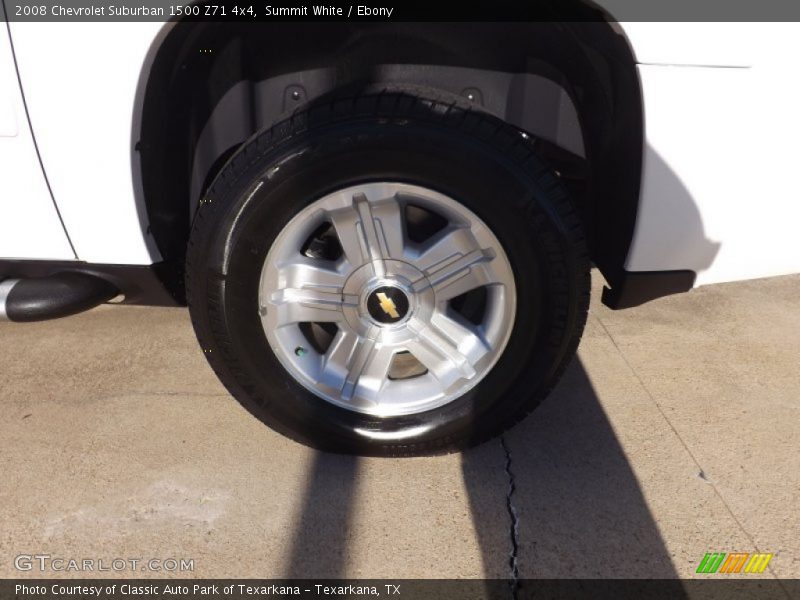 Summit White / Ebony 2008 Chevrolet Suburban 1500 Z71 4x4