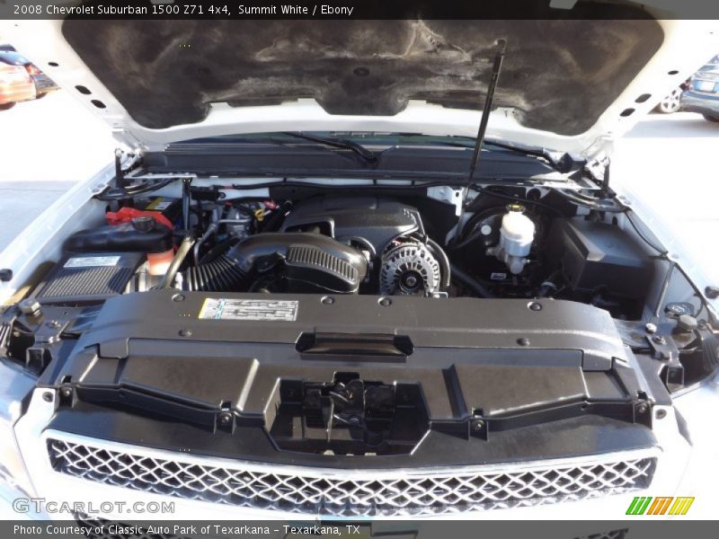 Summit White / Ebony 2008 Chevrolet Suburban 1500 Z71 4x4