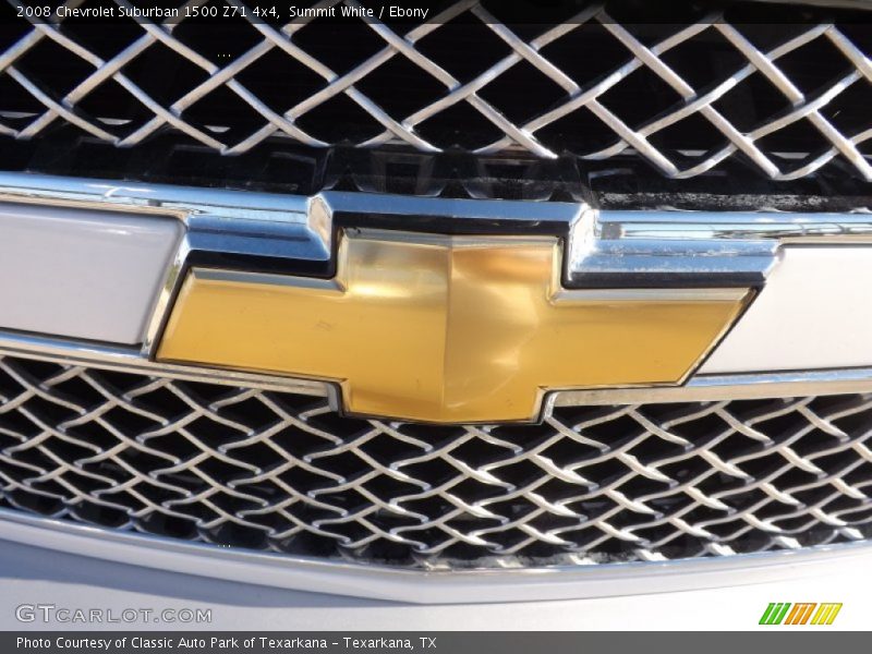 Summit White / Ebony 2008 Chevrolet Suburban 1500 Z71 4x4