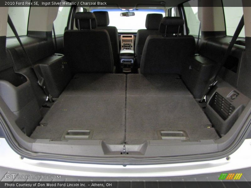 Ingot Silver Metallic / Charcoal Black 2010 Ford Flex SE
