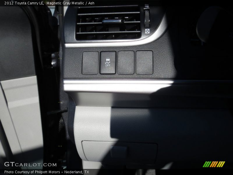 Magnetic Gray Metallic / Ash 2012 Toyota Camry LE