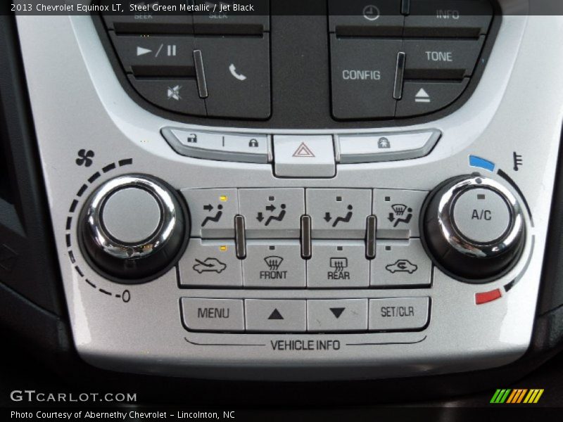 Steel Green Metallic / Jet Black 2013 Chevrolet Equinox LT