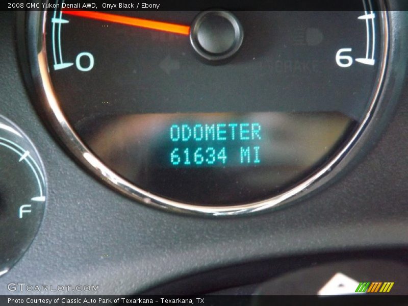 Onyx Black / Ebony 2008 GMC Yukon Denali AWD